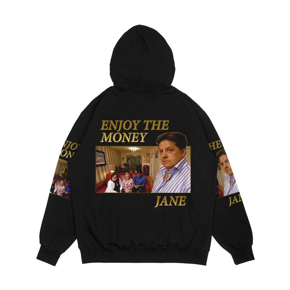 Enjoy The Money Jane Men's All-Over-Print Hoodie - Image 2