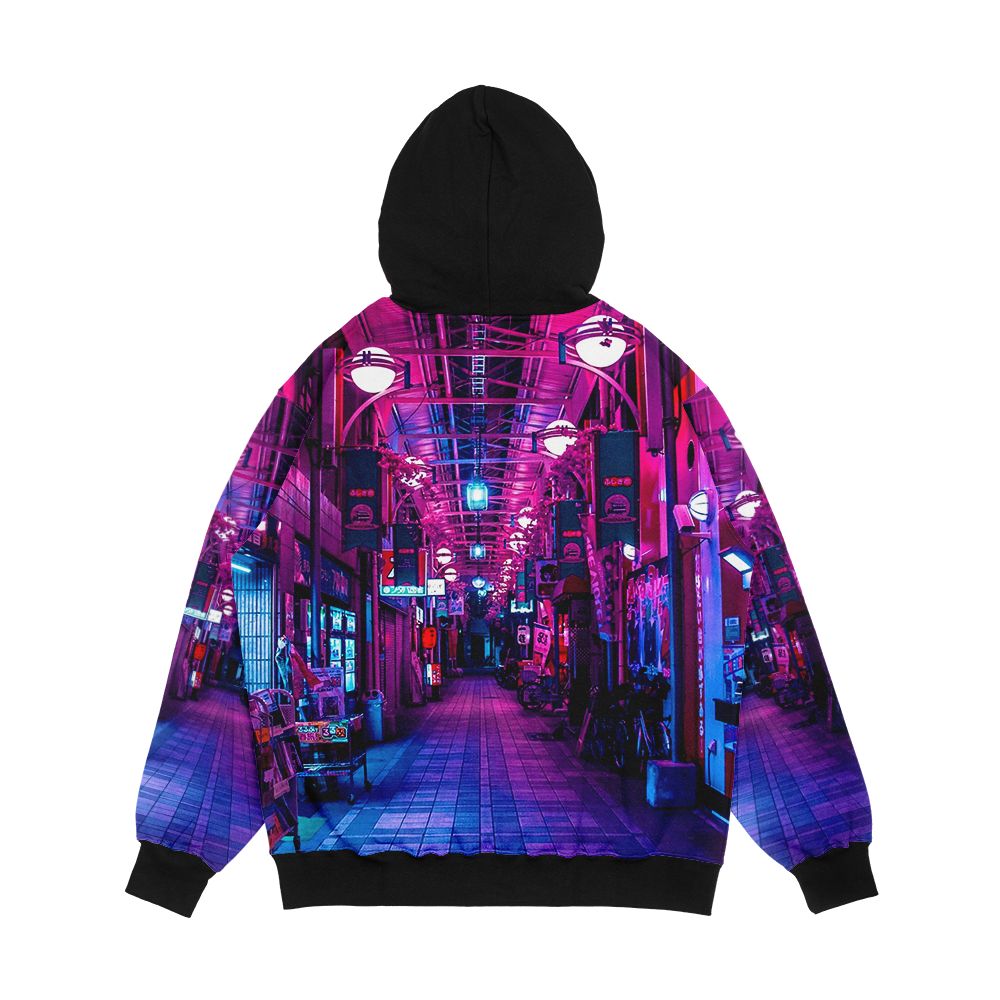 Entrance To The Next Dimension Men's All-Over-Print Hoodie - Image 2