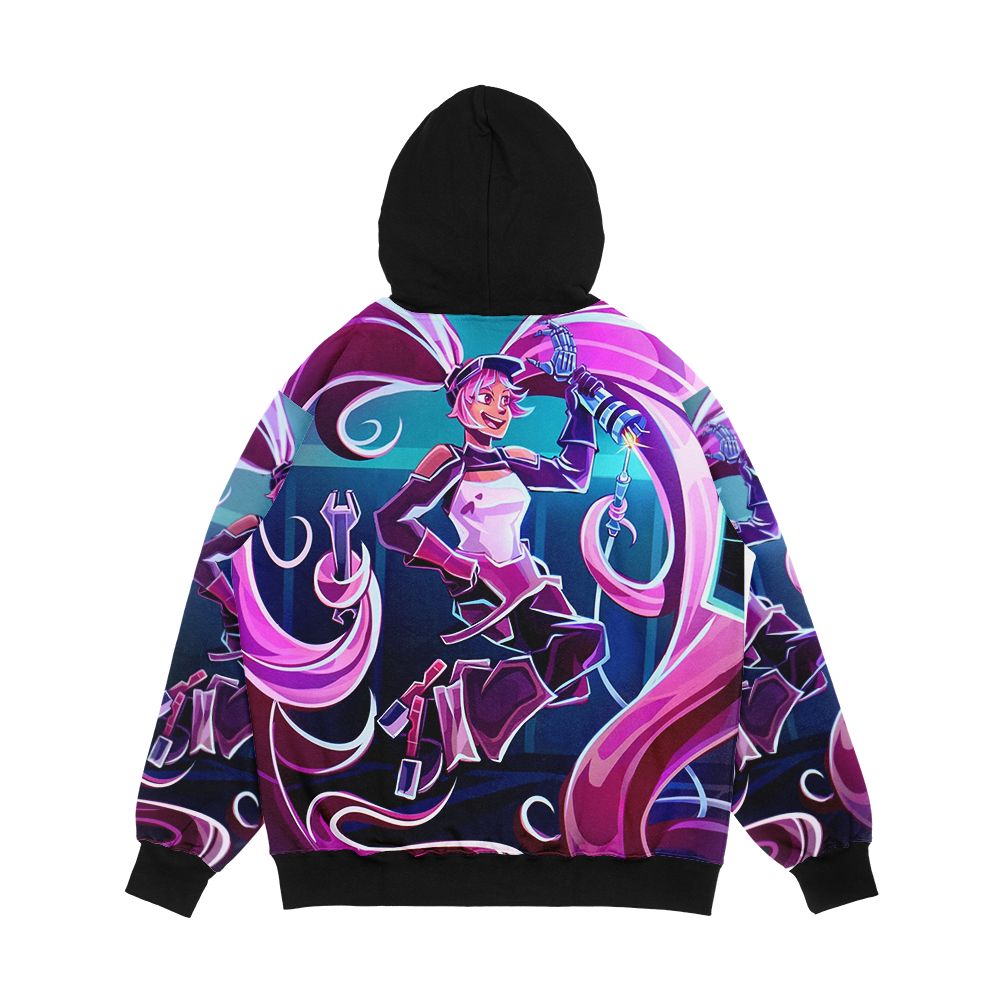 Entrapta Men's All-Over-Print Hoodie - Image 2
