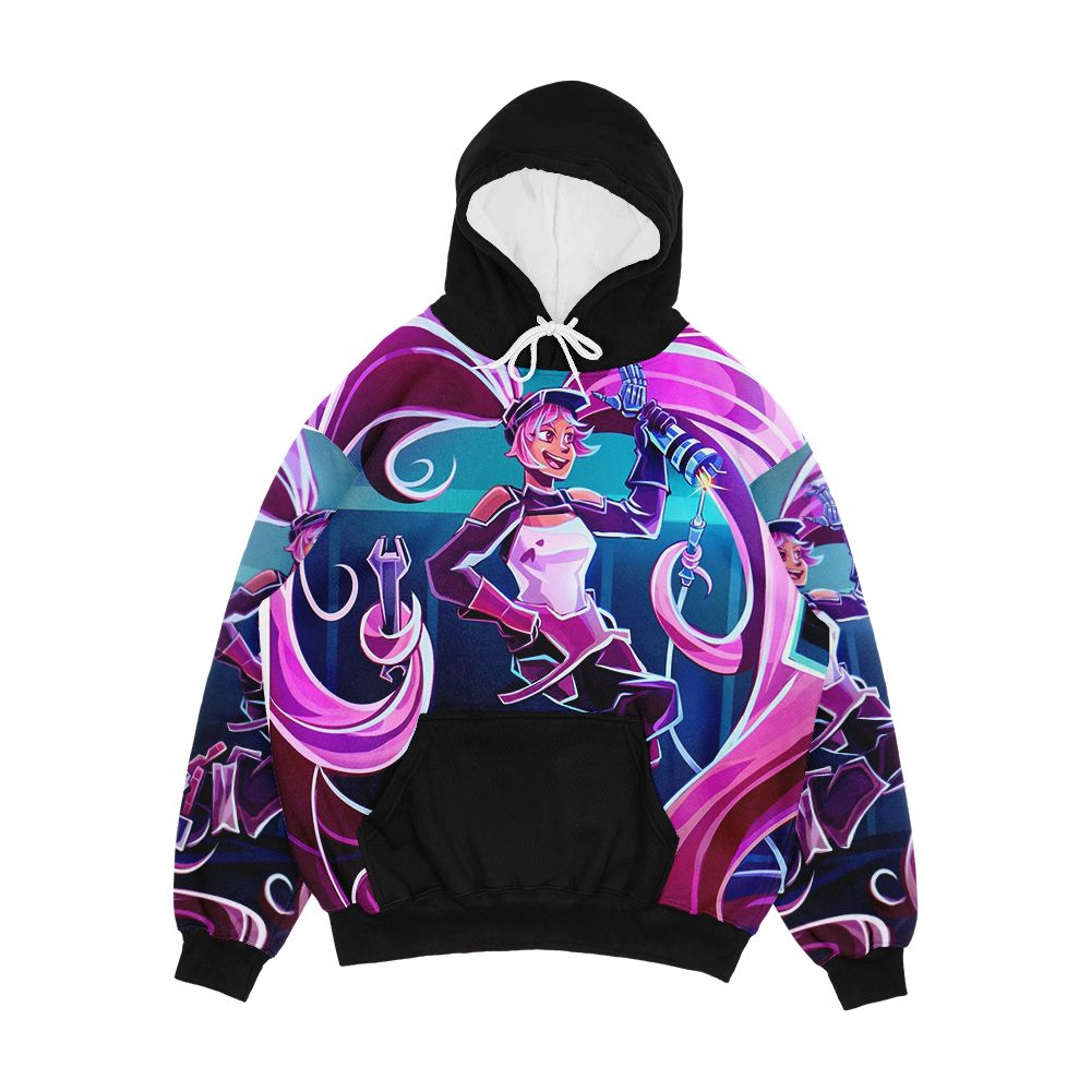 Entrapta Men's All-Over-Print Hoodie
