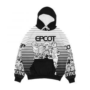 Epcot Center Memories Men's All-Over-Print Hoodie