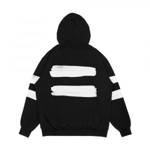 Alternative view of Equality Paint White Men's All-Over-Print Hoodie