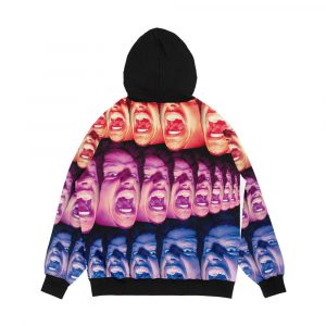 Alternative view of Eric Andre Screaming Men's All-Over-Print Hoodie