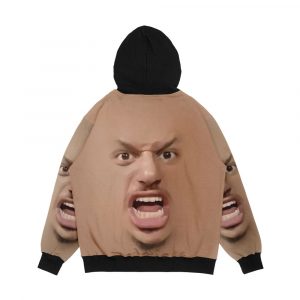 Alternative view of Eric Andre Yelling Men's All-Over-Print Hoodie