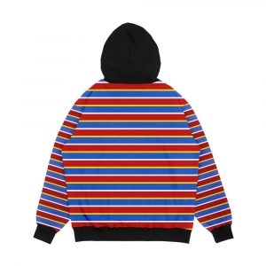 Alternative view of Ernie Stripes Men's All-Over-Print Hoodie