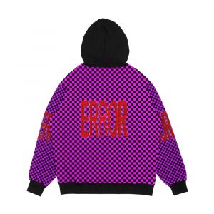 Alternative view of Error Missing Texture Men's All-Over-Print Hoodie