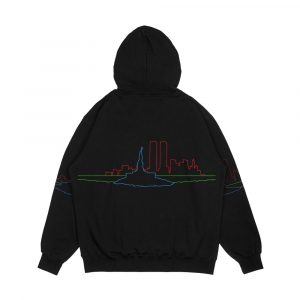 Alternative view of Escape From New York Men's All-Over-Print Hoodie