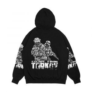 Alternative view of Escape From Tarkov Men's All-Over-Print Hoodie