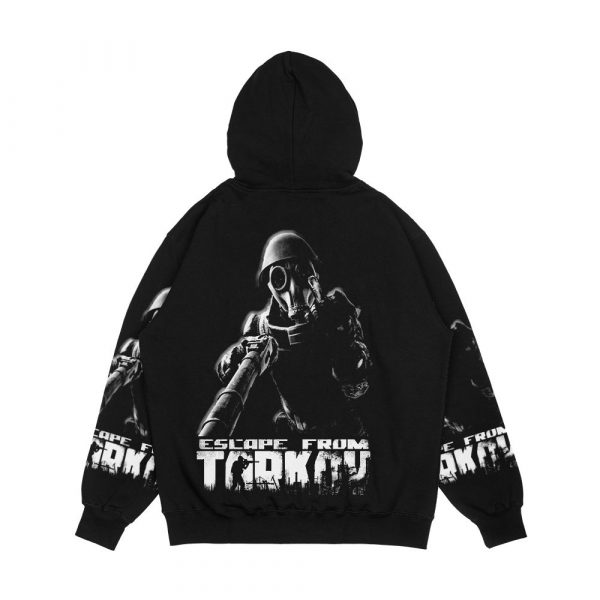 Escape From Tarkov This Is For You Black Men's All-Over-Print Hoodie - Image 2