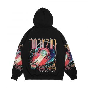 Alternative view of Escape Tour 81 Journey Men's All-Over-Print Hoodie