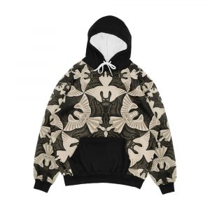 Escher Circle Limit Iv Heaven And Hell Men's All-Over-Print Hoodie