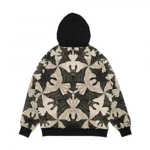 Alternative view of Escher Circle Limit Iv Heaven And Hell Men's All-Over-Print Hoodie