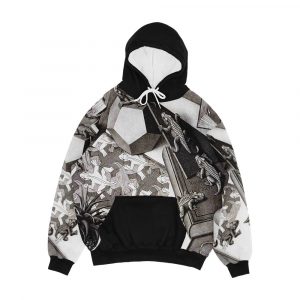 Escher Men's All-Over-Print Hoodie