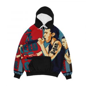 Essence Canserbero Hope Style Men's All-Over-Print Hoodie