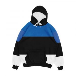 Estonia Flag Men's All-Over-Print Hoodie