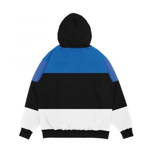 Alternative view of Estonia Flag Men's All-Over-Print Hoodie
