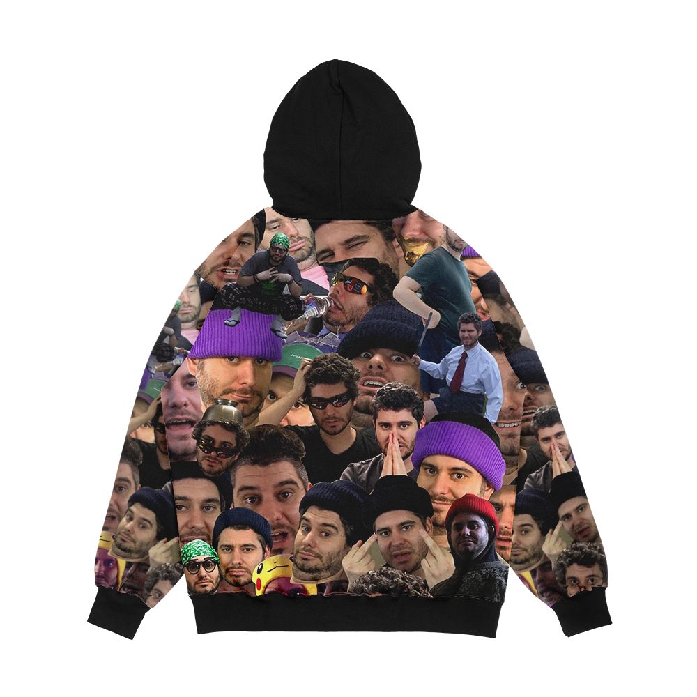 Ethan Klein H3H3 Collage Men's All-Over-Print Hoodie - Image 2