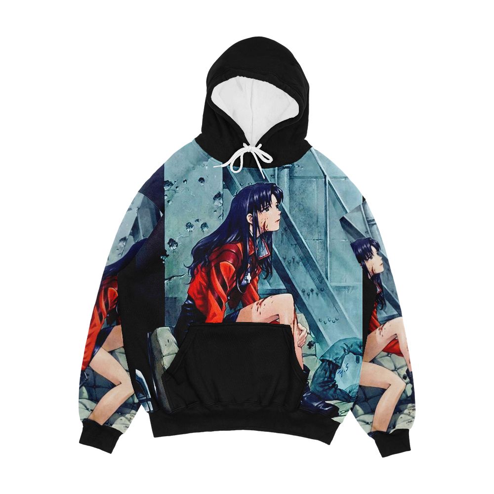 Eva Misato Men's All-Over-Print Hoodie
