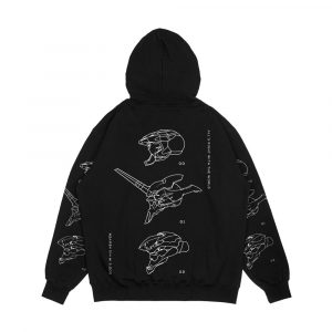 Alternative view of Eva Units Men's All-Over-Print Hoodie