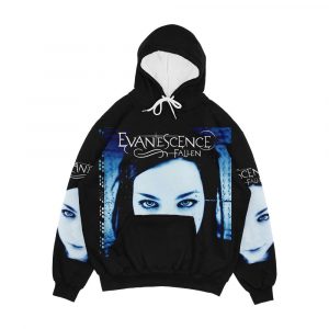 Evanescence Blue Fallen 2019 Visimisi Men's All-Over-Print Hoodie