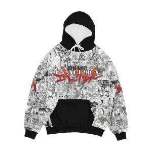 Evangelion Men's All-Over-Print Hoodie