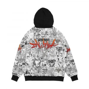 Alternative view of Evangelion Men's All-Over-Print Hoodie