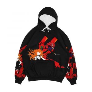 Evangelion Unit 02 Men's All-Over-Print Hoodie