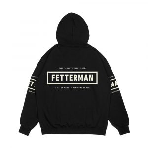 Alternative view of Every County Every Vote Fetterman Us Senate Pennsylvania Men's All-Over-Print Hoodie