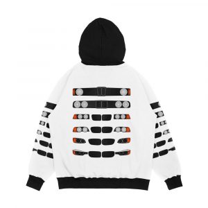 Alternative view of Evolution Of The 3 Men's All-Over-Print Hoodie