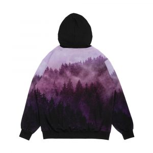 Alternative view of Excuse Me I'm Lost Laid Back Edit Men's All-Over-Print Hoodie
