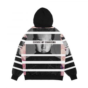 Alternative view of Excuse My Charisma Men's All-Over-Print Hoodie