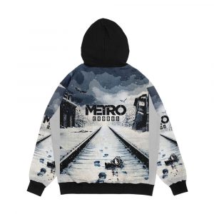 Alternative view of Exodus Men's All-Over-Print Hoodie