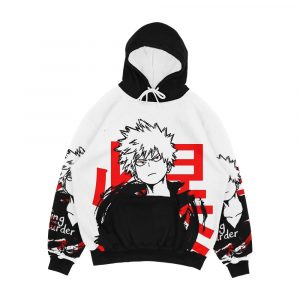 Explosion King Pro Hero Katsuki Bakugo Men's All-Over-Print Hoodie
