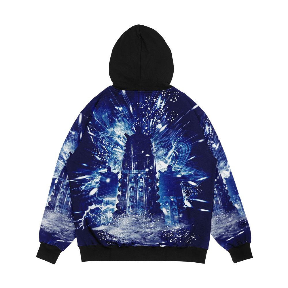 Exterminate Storm Men's All-Over-Print Hoodie - Image 2