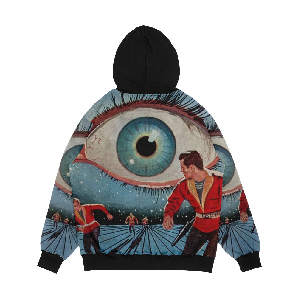 Eye In The Sky ~ Kindred Ubiquity Men's All-Over-Print Hoodie - Image 2