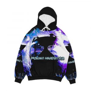 F Cking Hardstyle Men's All-Over-Print Hoodie
