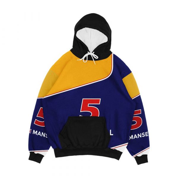 F1 Legends Nigel Mansell Men's All-Over-Print Hoodie