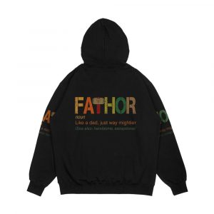 Alternative view of Fa Thor Like A Dad Just Way Mightier Men's All-Over-Print Hoodie
