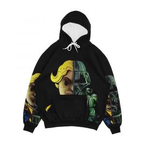 Face Off Men's All-Over-Print Hoodie
