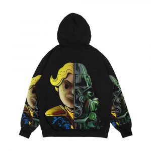 Alternative view of Face Off Men's All-Over-Print Hoodie