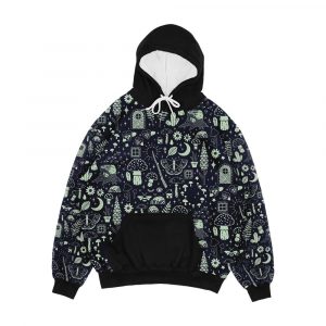 Fairy Garden Midnight Men's All-Over-Print Hoodie