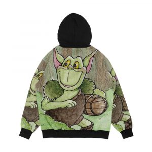Alternative view of Faithful Toadie Men's All-Over-Print Hoodie