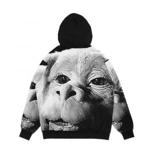 Alternative view of Falkor The Luck Dragon From The Neverending Story Design Men's All-Over-Print Hoodie