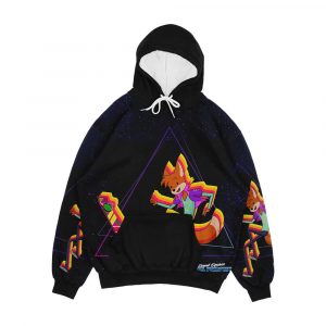 Falling Marty Men's All-Over-Print Hoodie