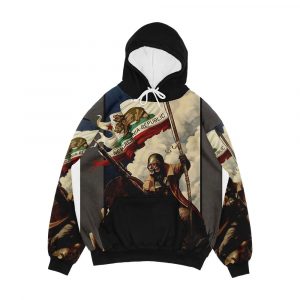 Fallout Ncr Ranger Flag Fan Art Poster Men's All-Over-Print Hoodie