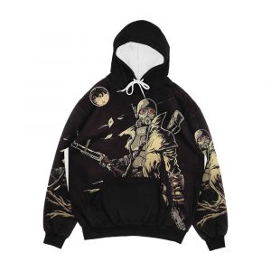 Fallout Ncr Ranger Sketch Fan Art Poster Men's All-Over-Print Hoodie