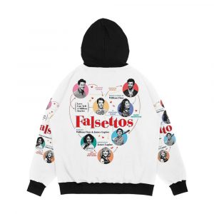 Alternative view of Falsettos 2016 Poster Men's All-Over-Print Hoodie