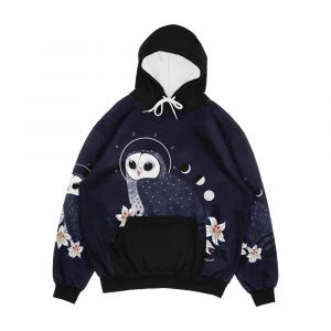 Familiar Sooty Owl Men's All-Over-Print Hoodie