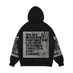 Alternative view of Famous First Liners Neuromancer By William Gibson Men's All-Over-Print Hoodie
