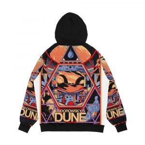 Alternative view of Fan Art Jodorowsky s Dune Men's All-Over-Print Hoodie
